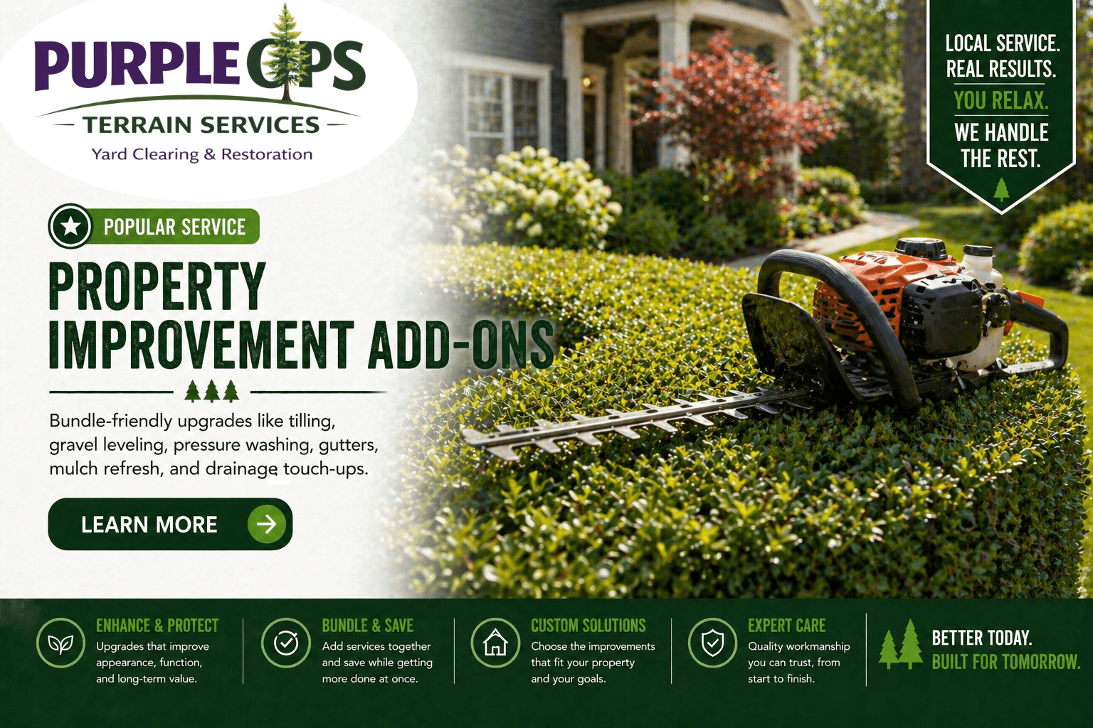 Branded property improvement add-ons service visual